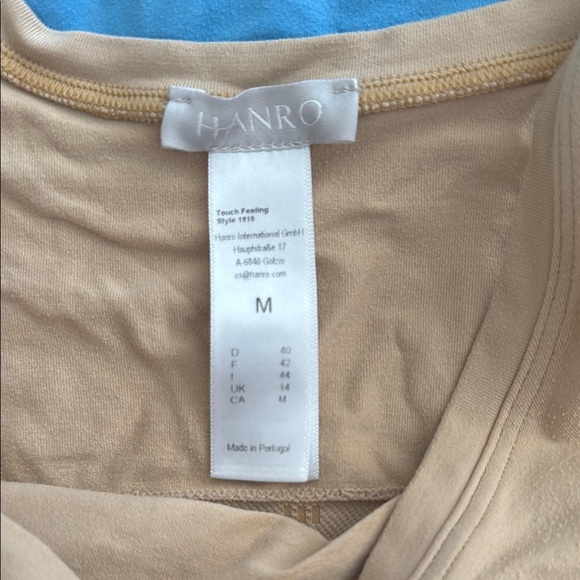 Hanro Touch Feeling Crop Top Bralette sz M - Picture 3 of 6